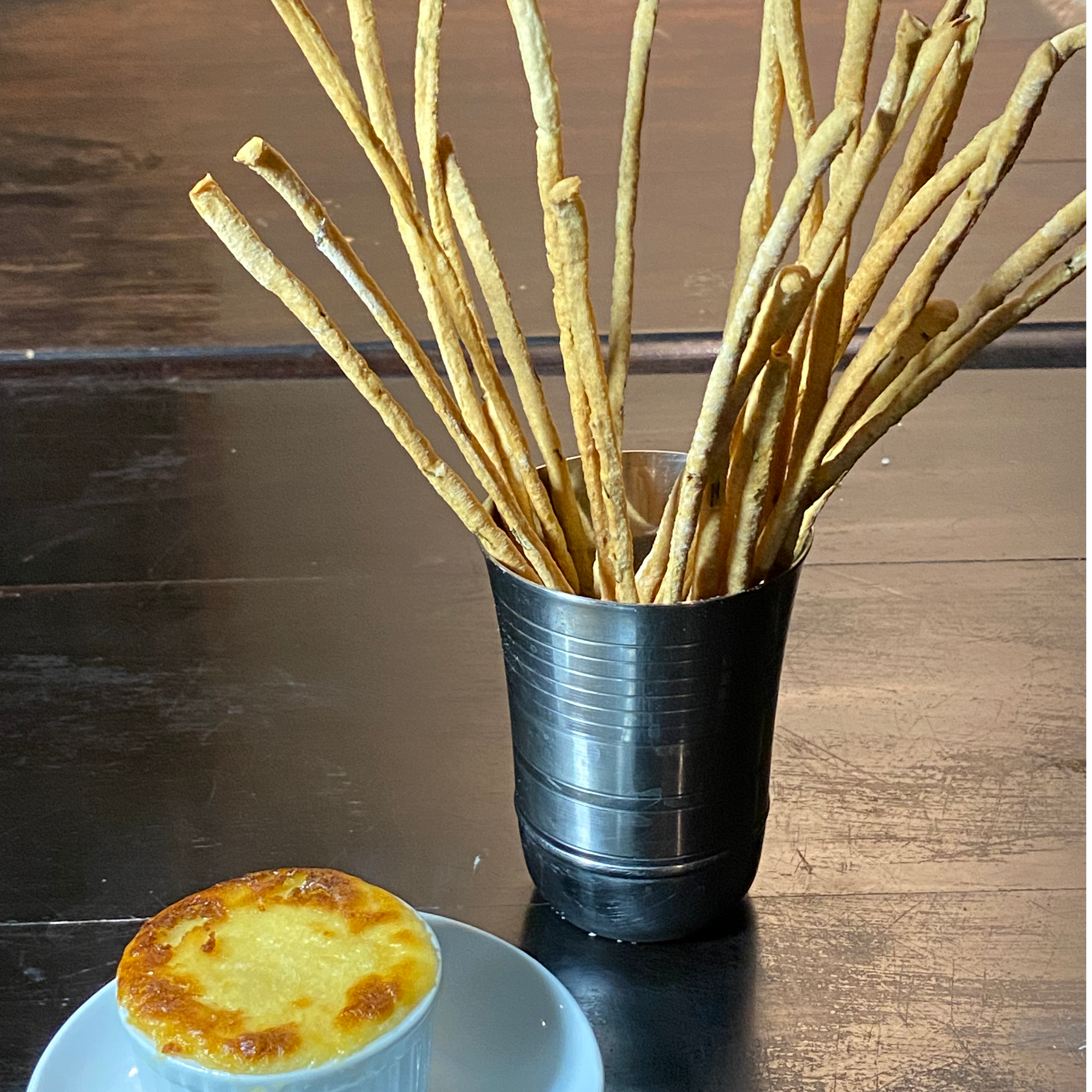 Grissini com Gratinado