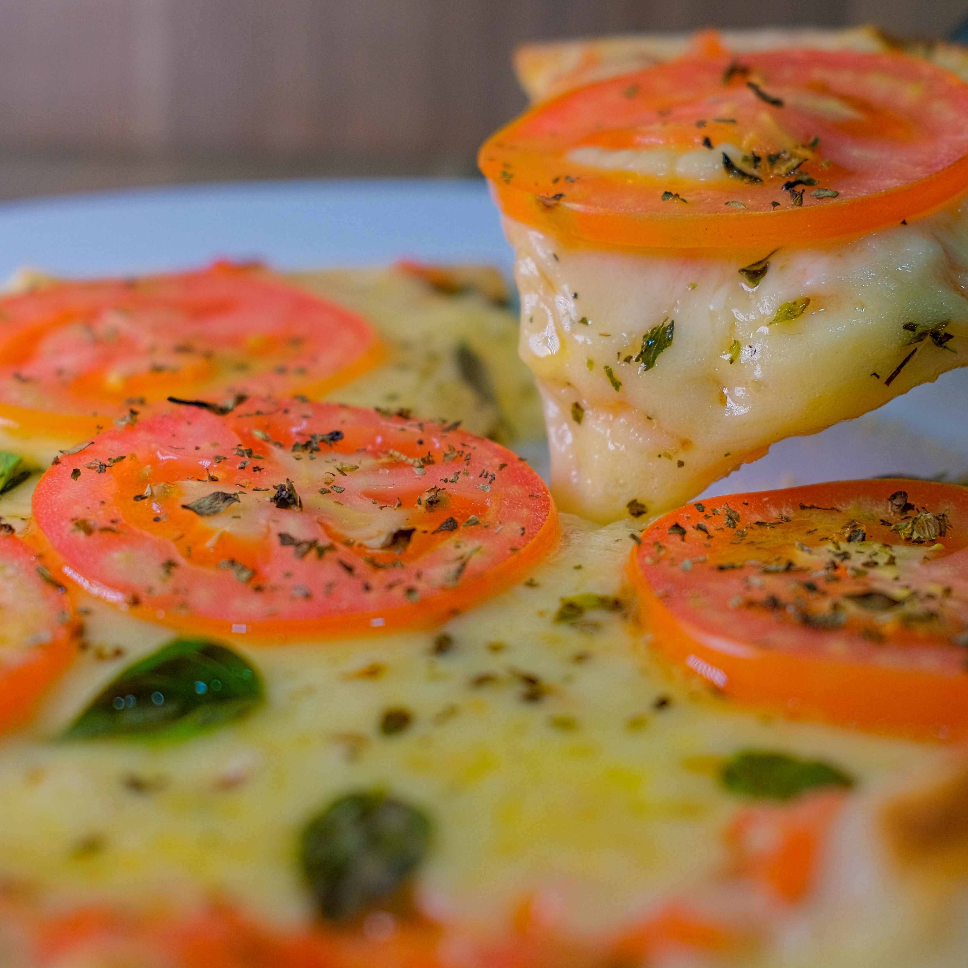 Brotinho - pizza de marguerita