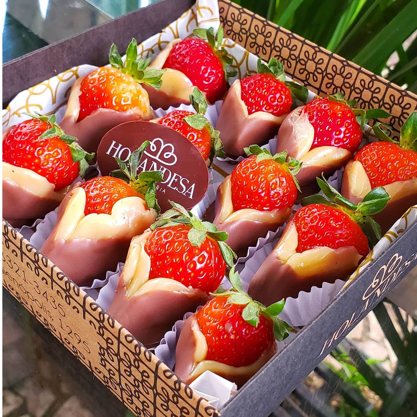 Caixa de Bombom Pétala (12 unidades)