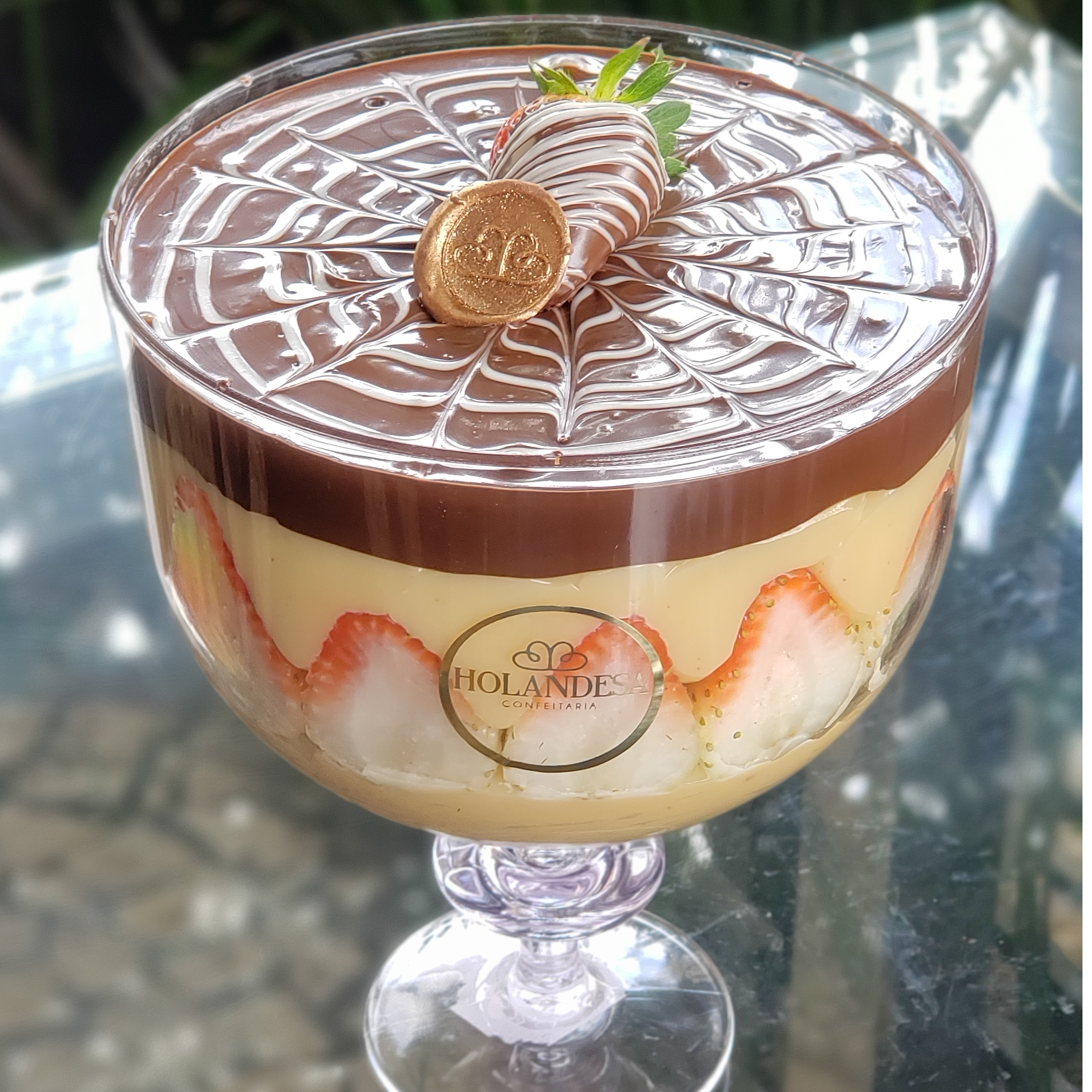 Taça Bombom de Morango (não fazemos entregas desse ítem)