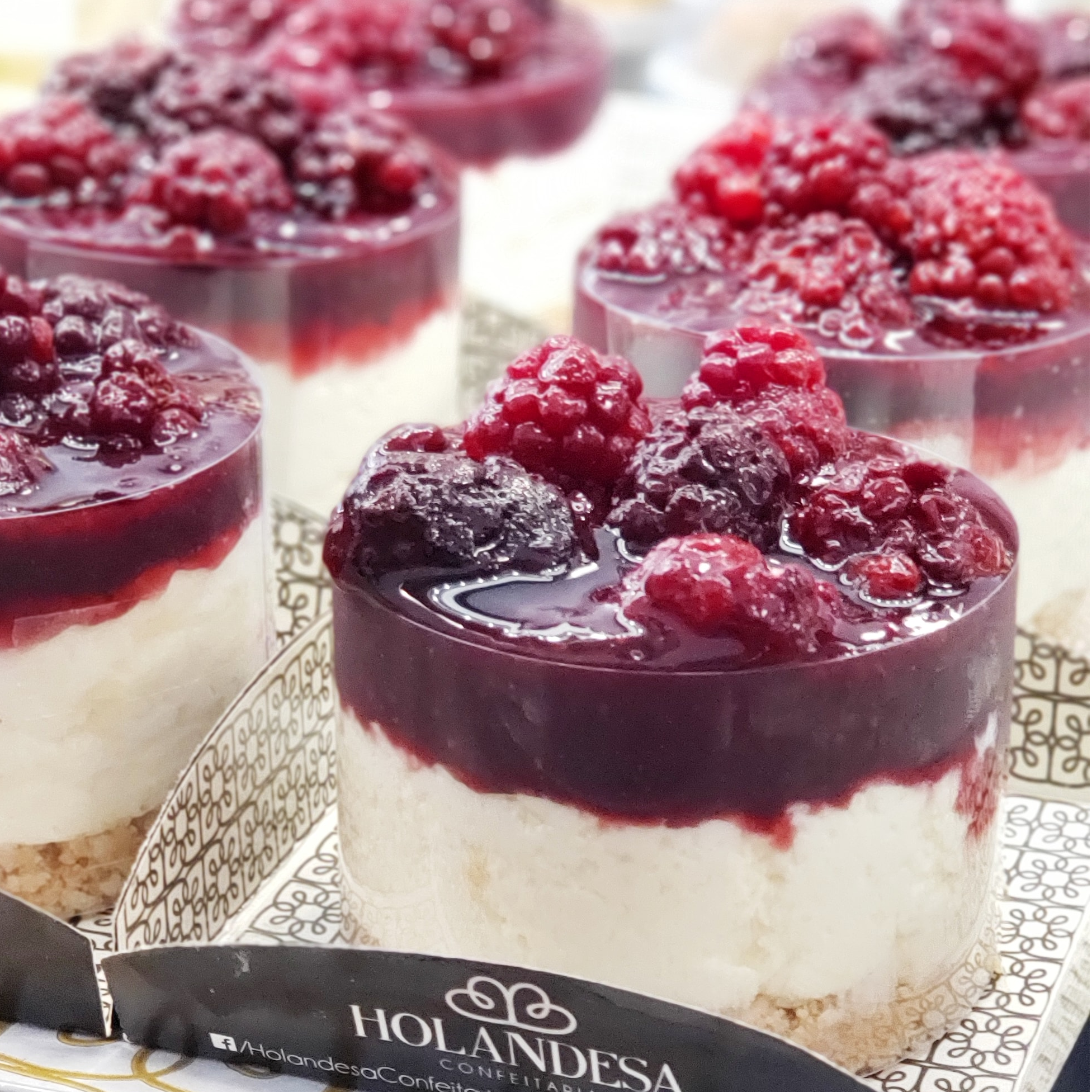 Mini Cheesecake de Amora 