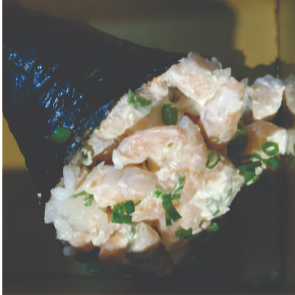 Temaki de camarão
