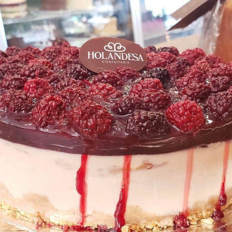 Cheesecake de Amora pequena(não fazemos entregas desse ítem)