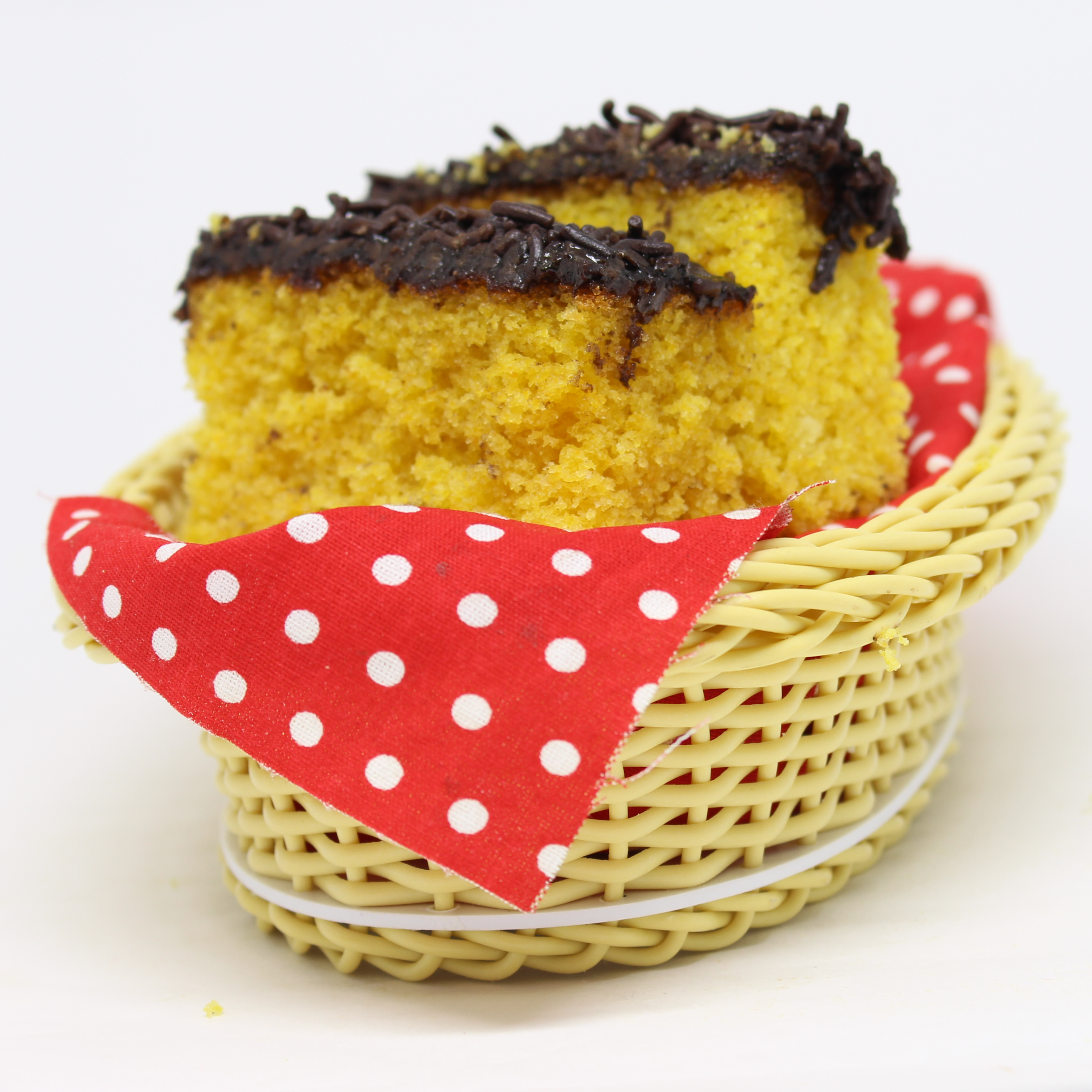 Bolo de Cenoura com cobertura de Chocolate