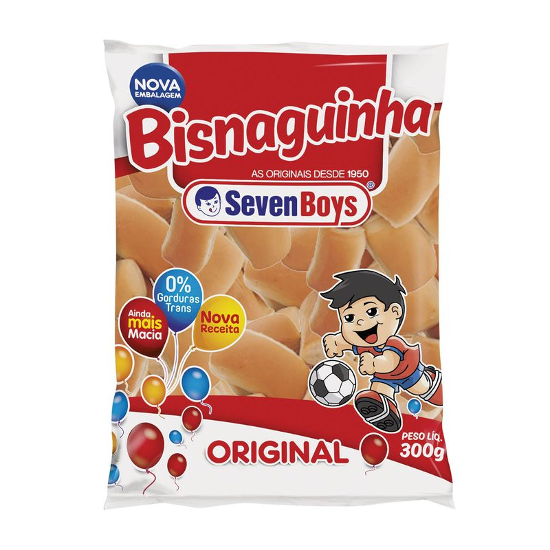 Bisnaguinha Seven Boys 300g