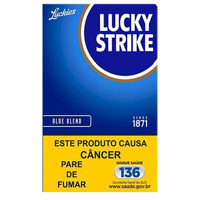 Lucky Strike azul (hollywood)