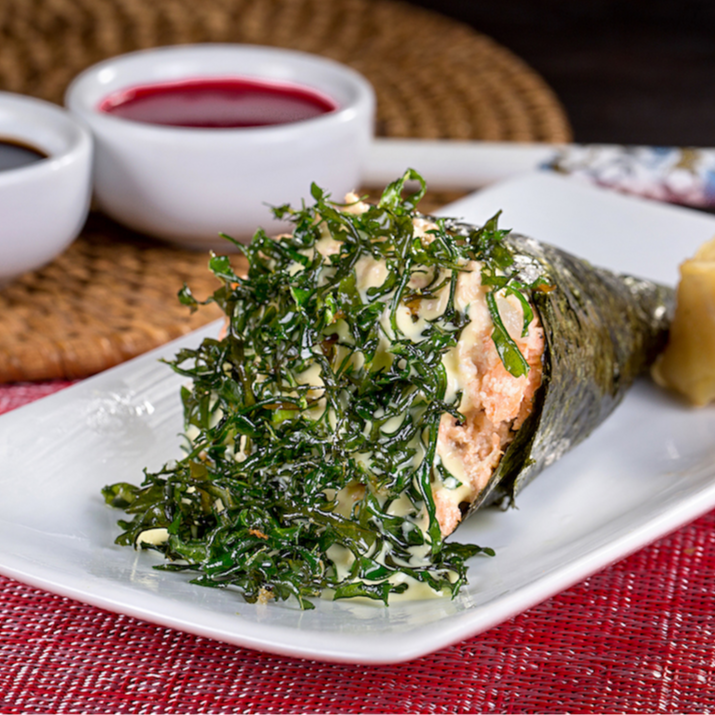 Tmk - Salmão Grelhado e Camarão Empanado