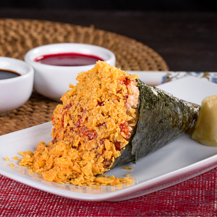 Tmk - Salmão Grelhado e Camarão Empanado