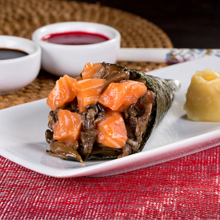 Tmk  - Salmão e Shimeji