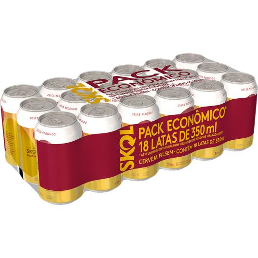 Skol 350ml Cx C/ 18un