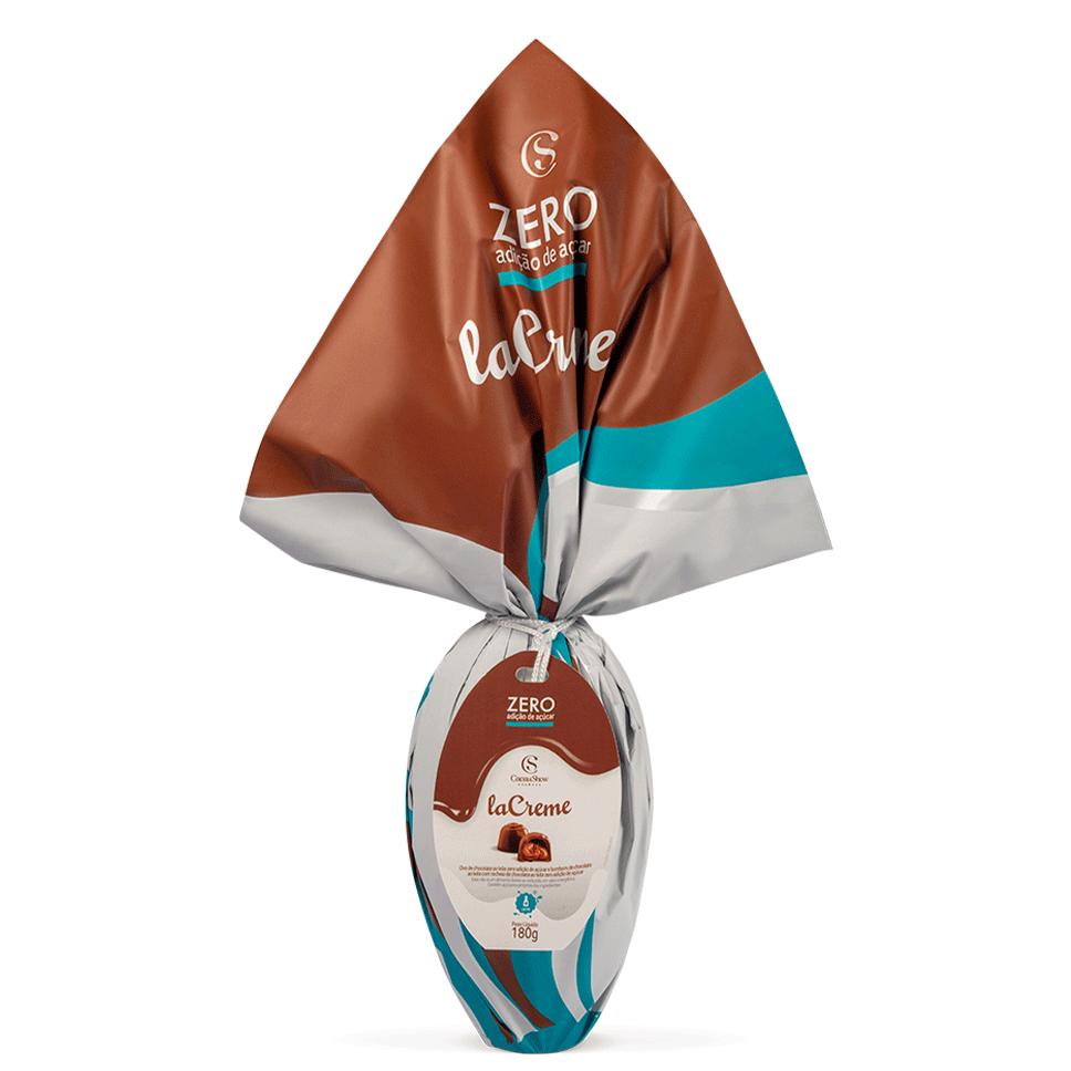 OVO ZERO ACUCAR LACREME AO LEITE 180G