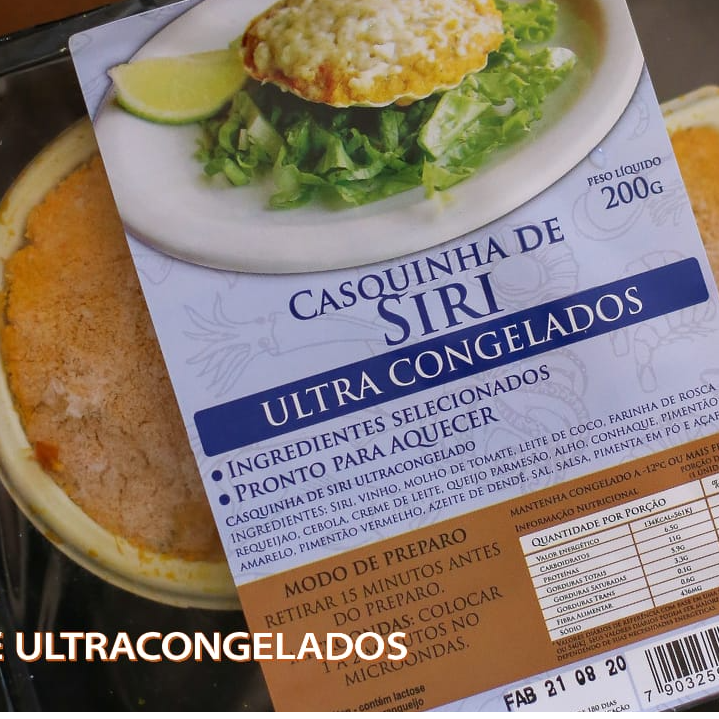 Casquinha de Siri Ultracongelado 2 unidades 