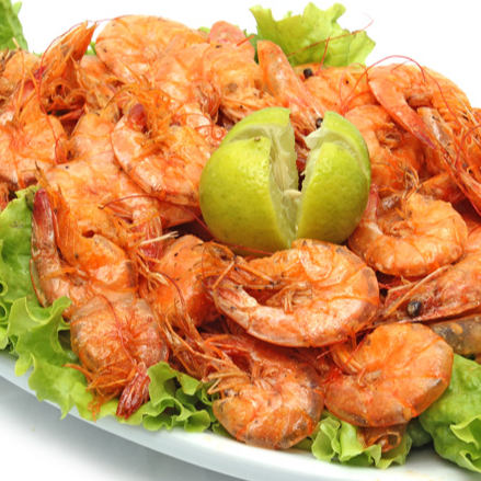 CAMARÃO ALHO E ÓLEO COM CASCA