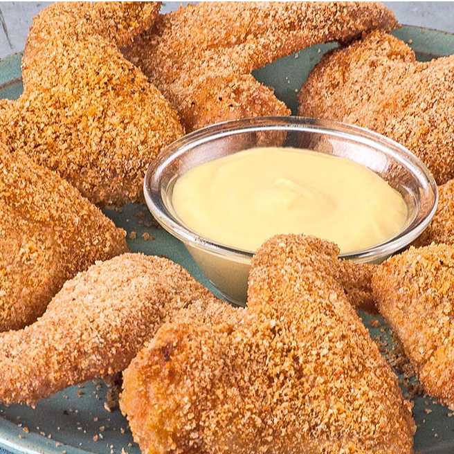 ASINHA DE FRANGO EMPANADA - 10 UNID