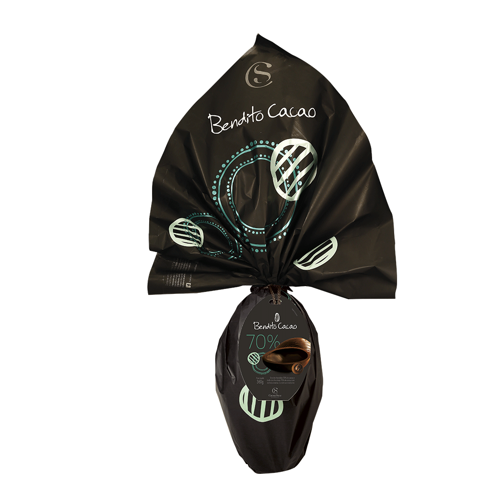 2 Ovos Bendito Cacao 70% 360g