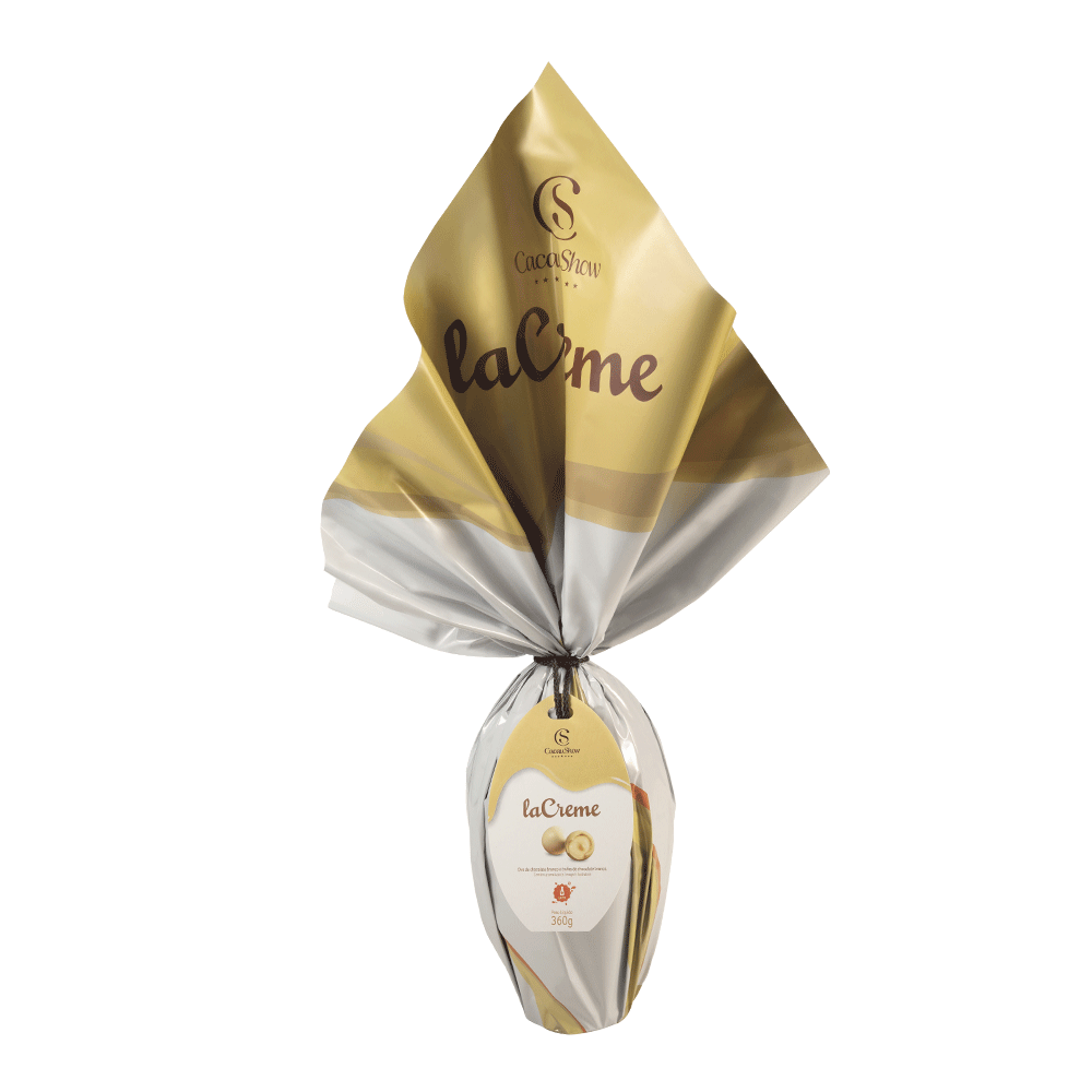 2 Ovos lacreme Branco 360g