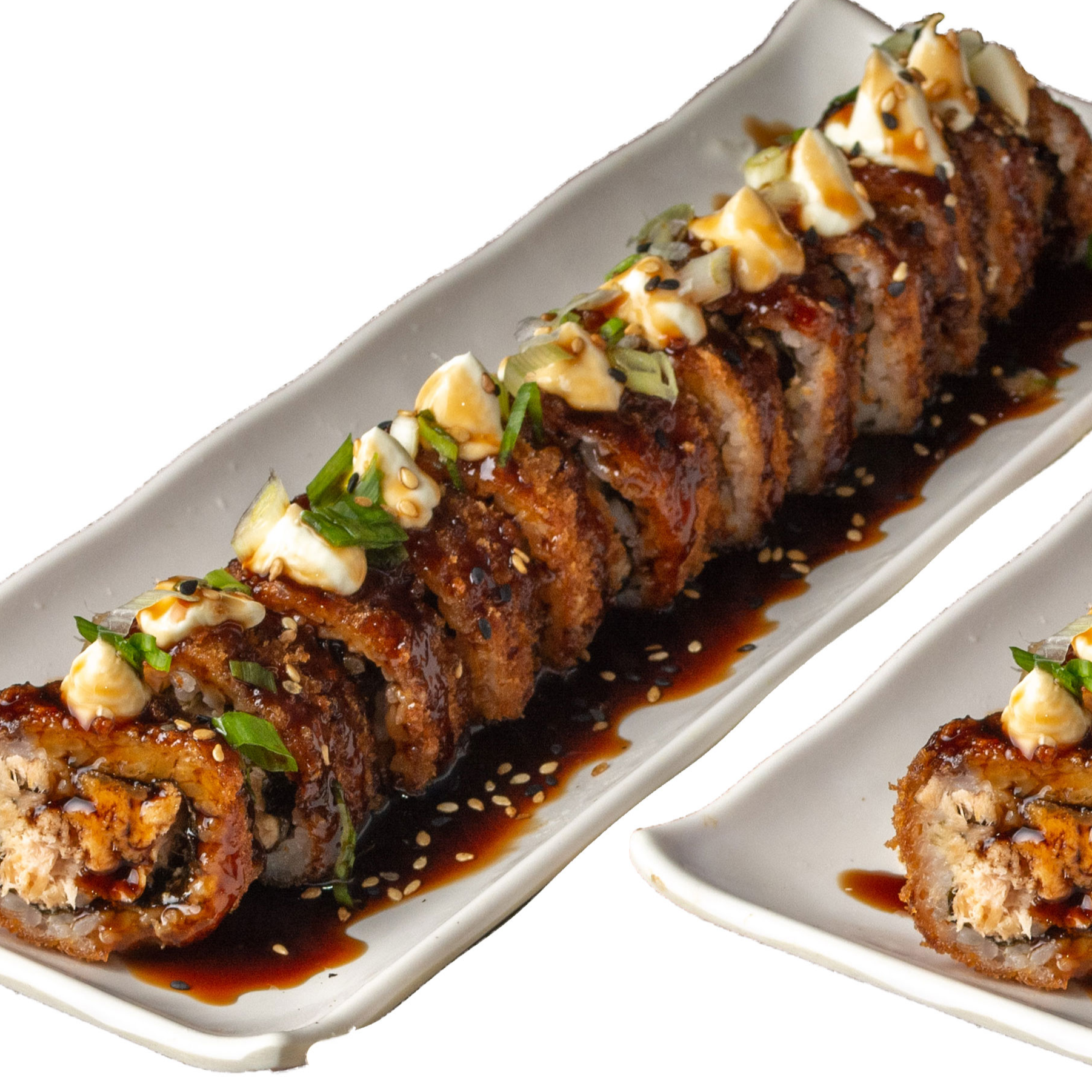 Dupla Hot roll salmão grelhado com cream cheese