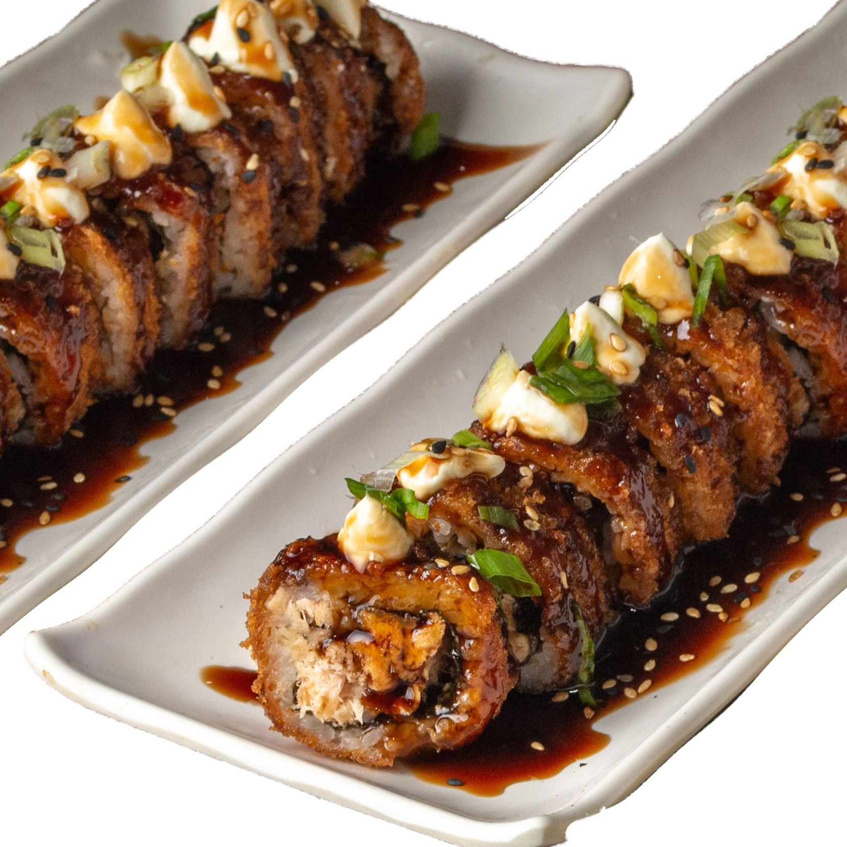 Dupla Hot roll kani com cream cheese