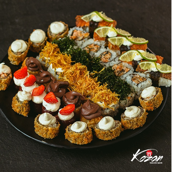 Combo de Sushis Raw Free (NADA CRU)