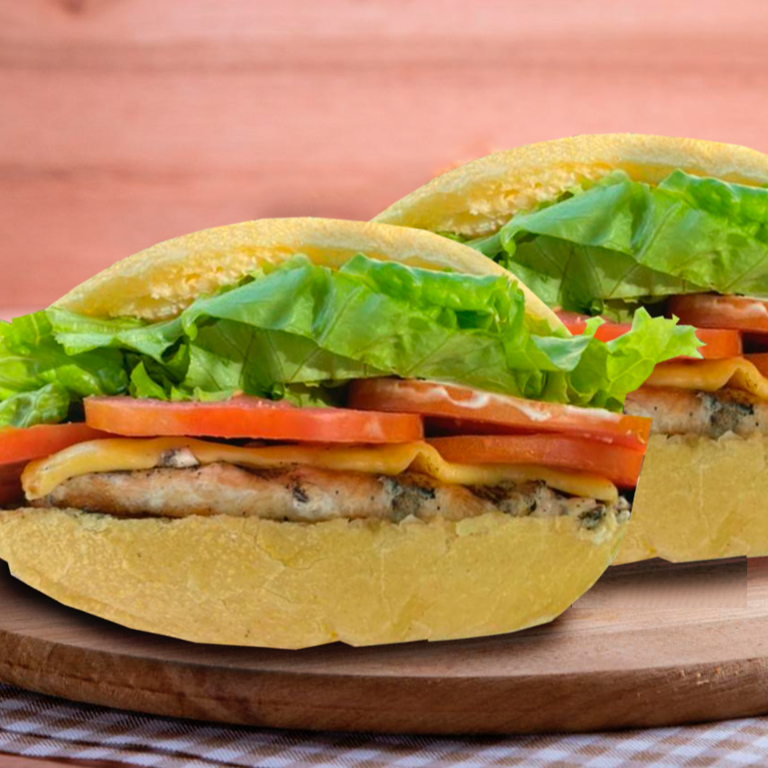 Combo Burger de frango FIT