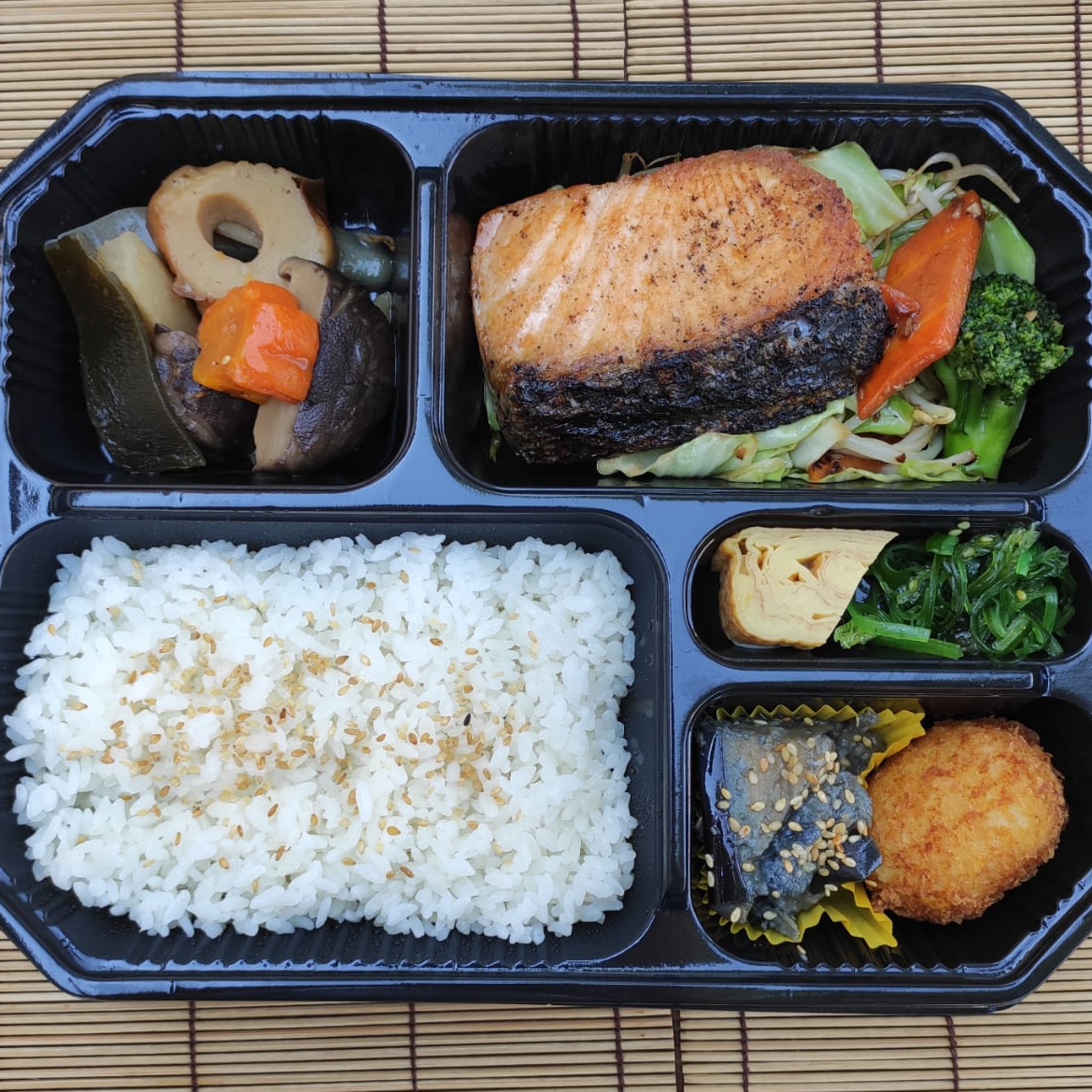 Obento Salmon Teppan