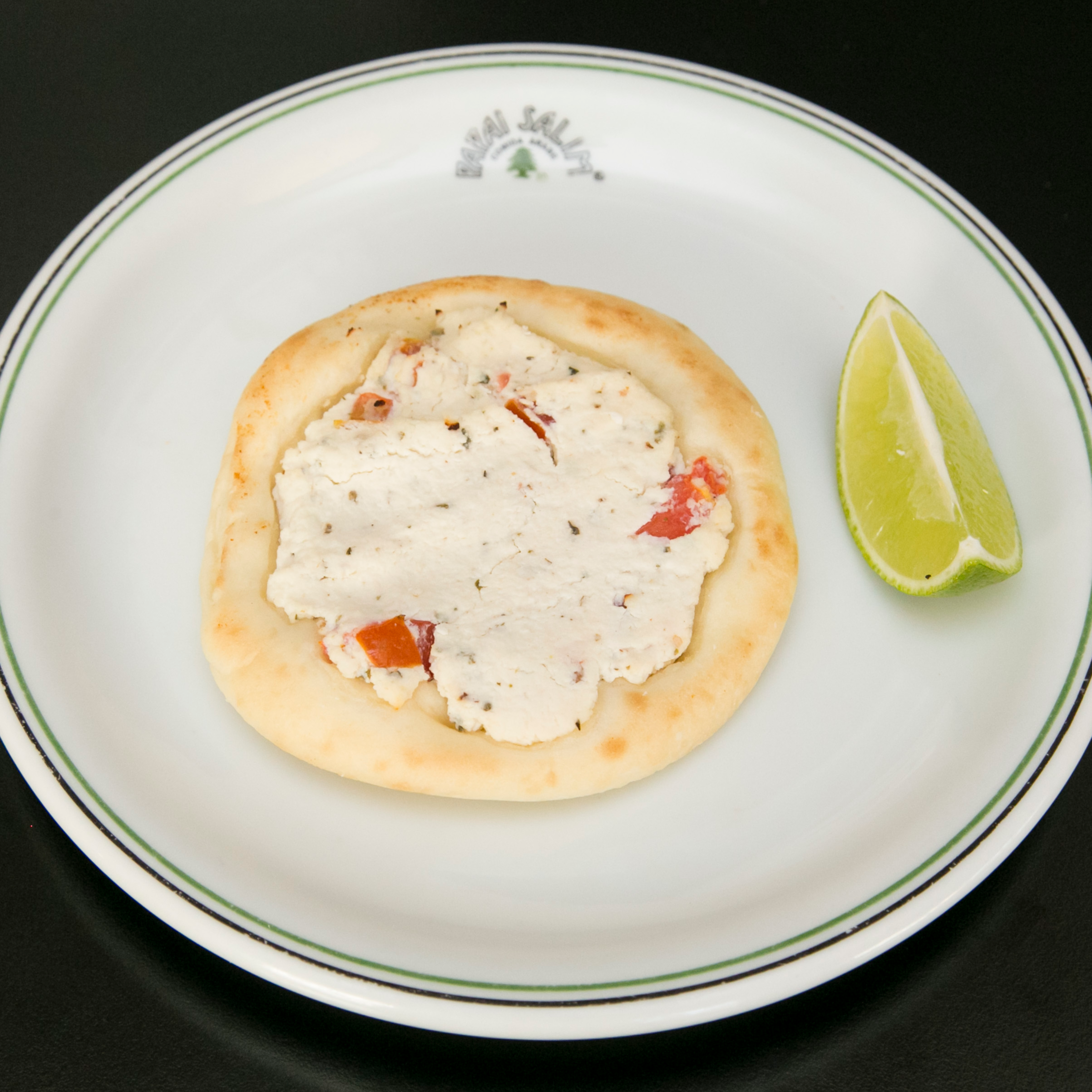 Esfiha aberta de ricota