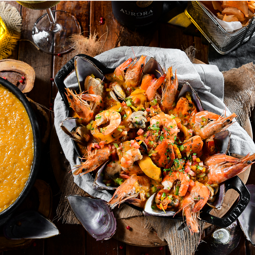 Arroz frutos do mar (3 pessoas)