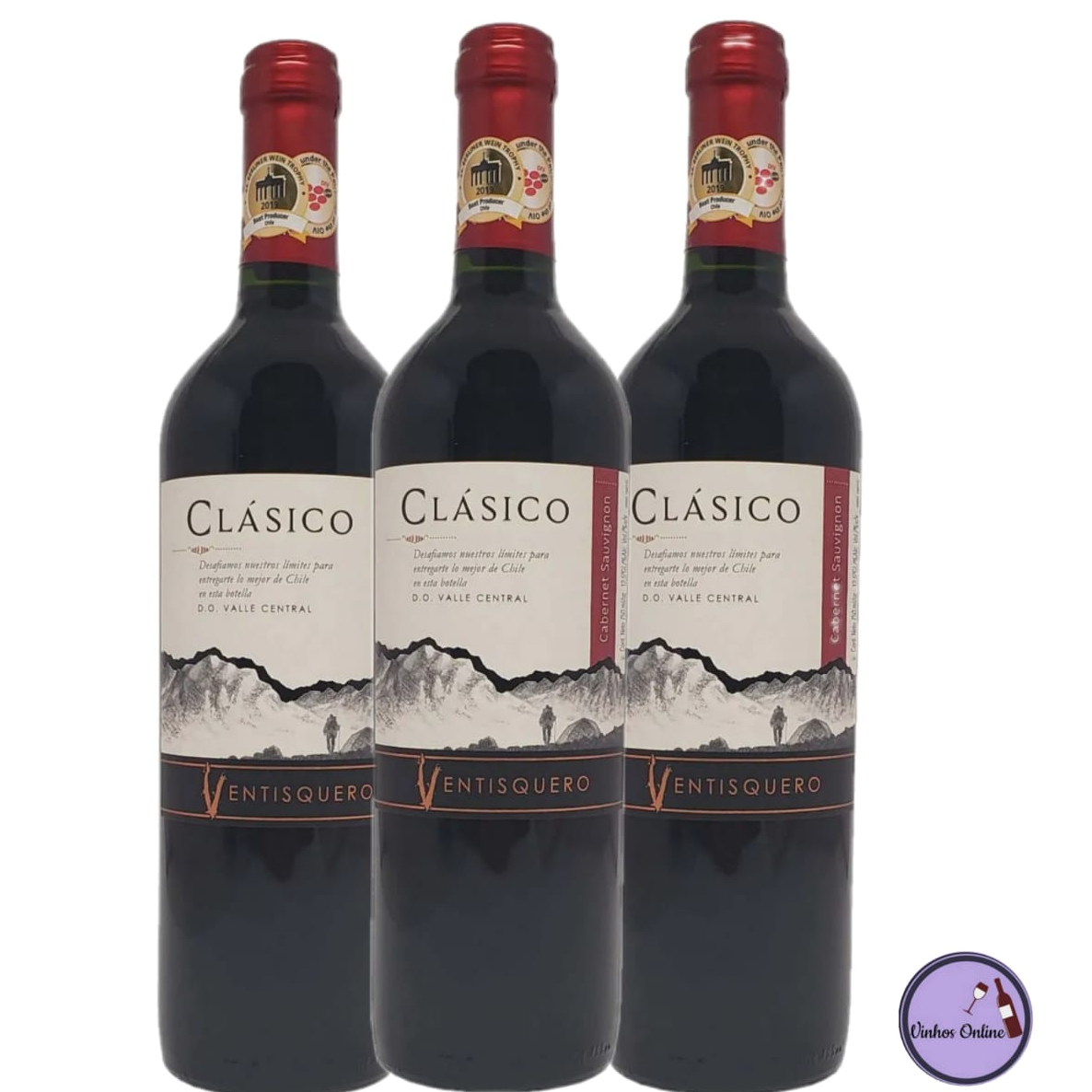 Trio Ventisquero Clásico Cabernet Sauvignon |Chile|