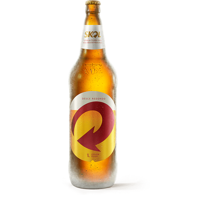 Skol 1L | Apenas o Líquido