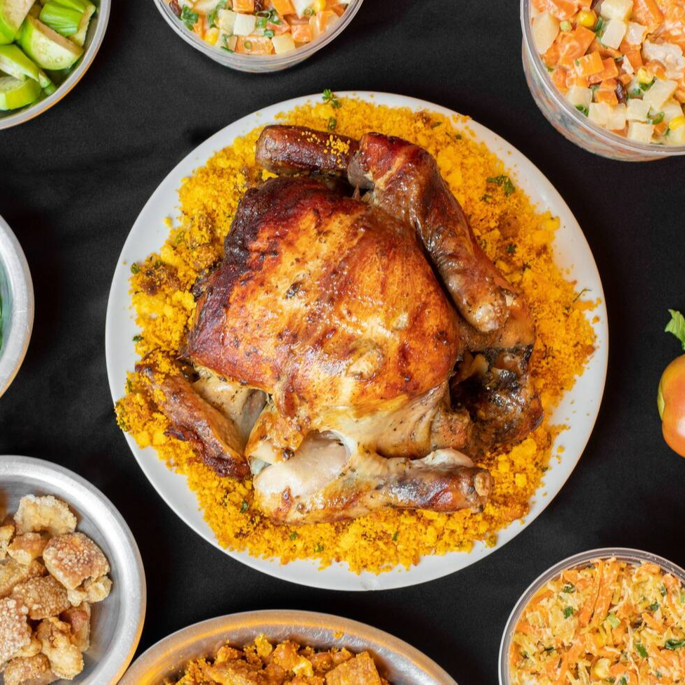 Marmitex de Frango Assado 