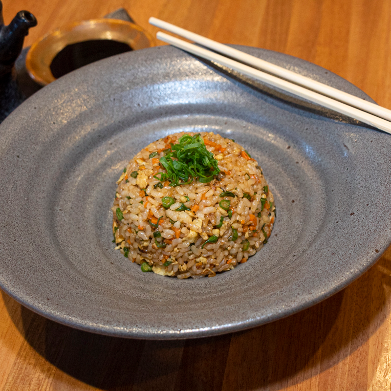 Yakimeshi de camarão