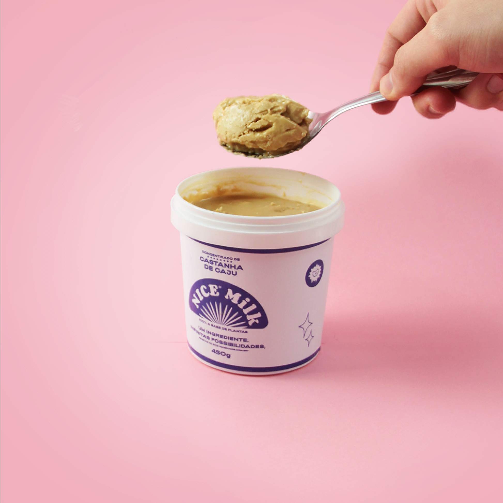 Nice Milk - Concentrado de Castanha de Caju 450g