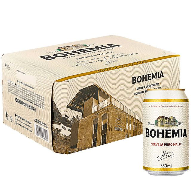 PACK BOHEMIA LATA 350ML (GELADA)