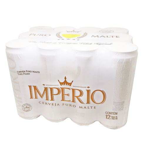 PACK CERV. IMPÉRIO LT 350ML  C/ 12 UND