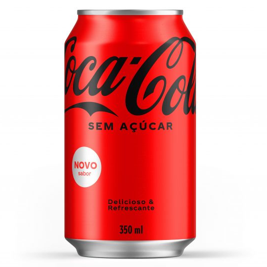 Refrigerante Coca-Cola ZERO- 350 ml
