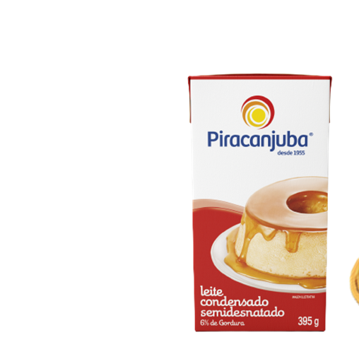PIRACANJUBA LEITE CONDENSADO TETRAPAK 395G CX C/27 1x27 Unidades