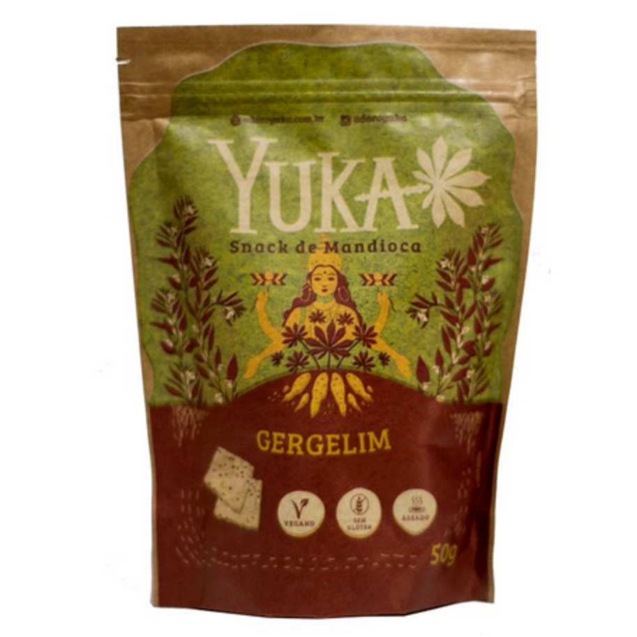 Snack Yuka Mandioca & Gergelim - 50g