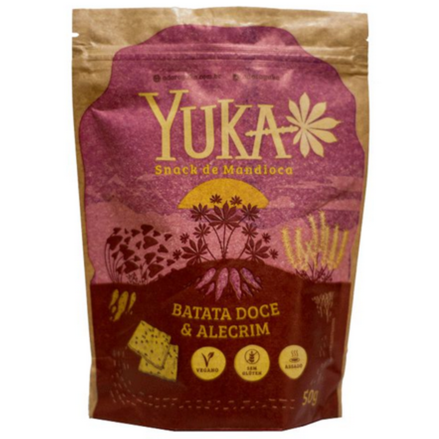 Snack Yuka Batata Doce - 50g