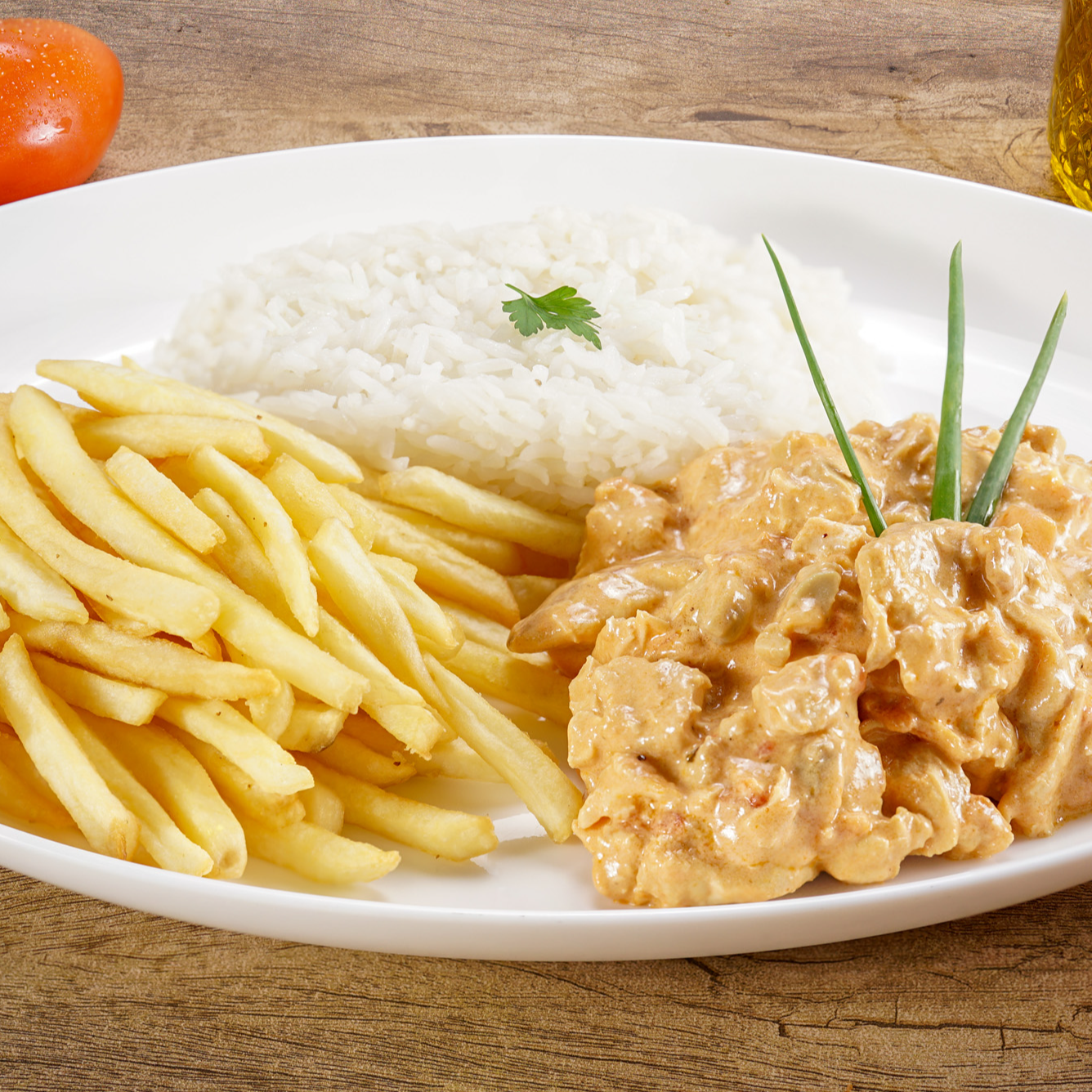 Strogonoff de Frango