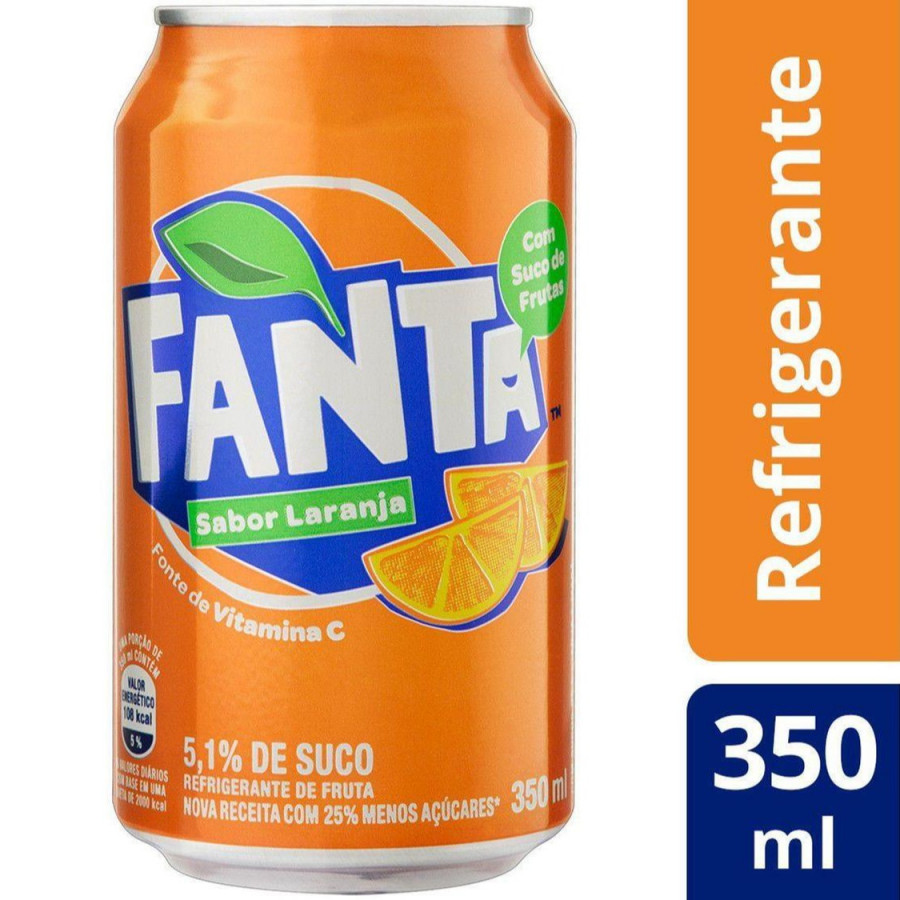 Fanta laranja 350ML