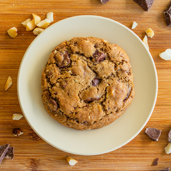 Castanha com chocolate