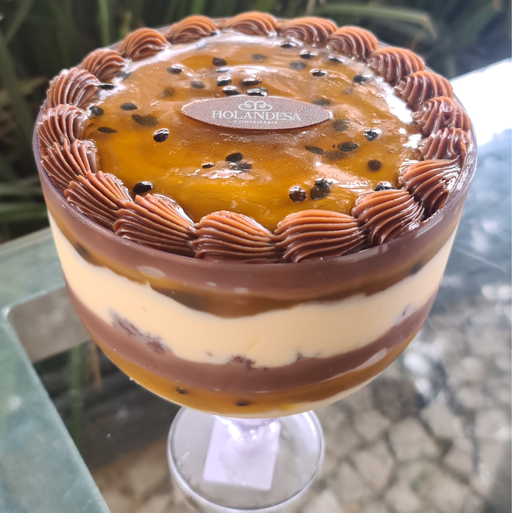 Taça Maracujá com Chocolate(não fazemos entregas desse ítem)