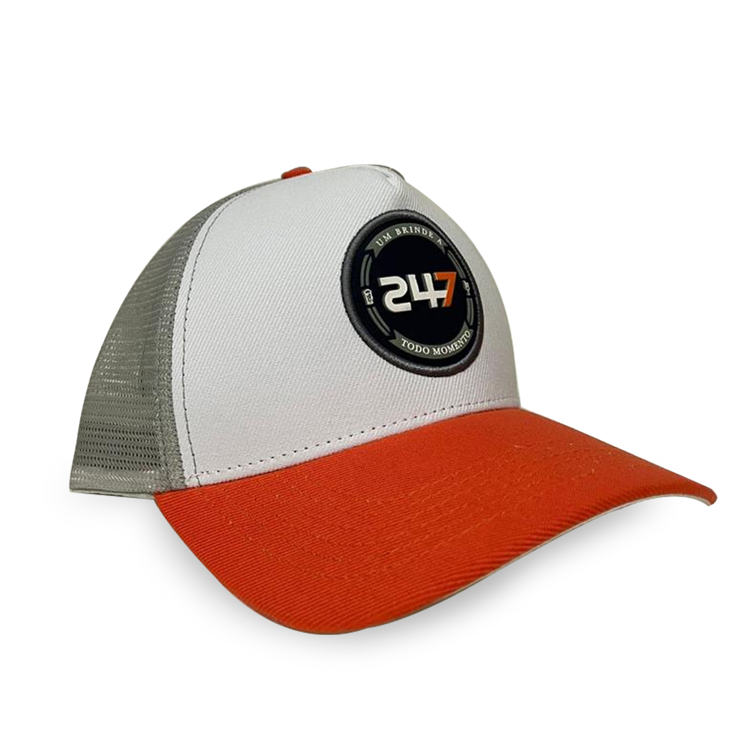 Boné 247 Laranja