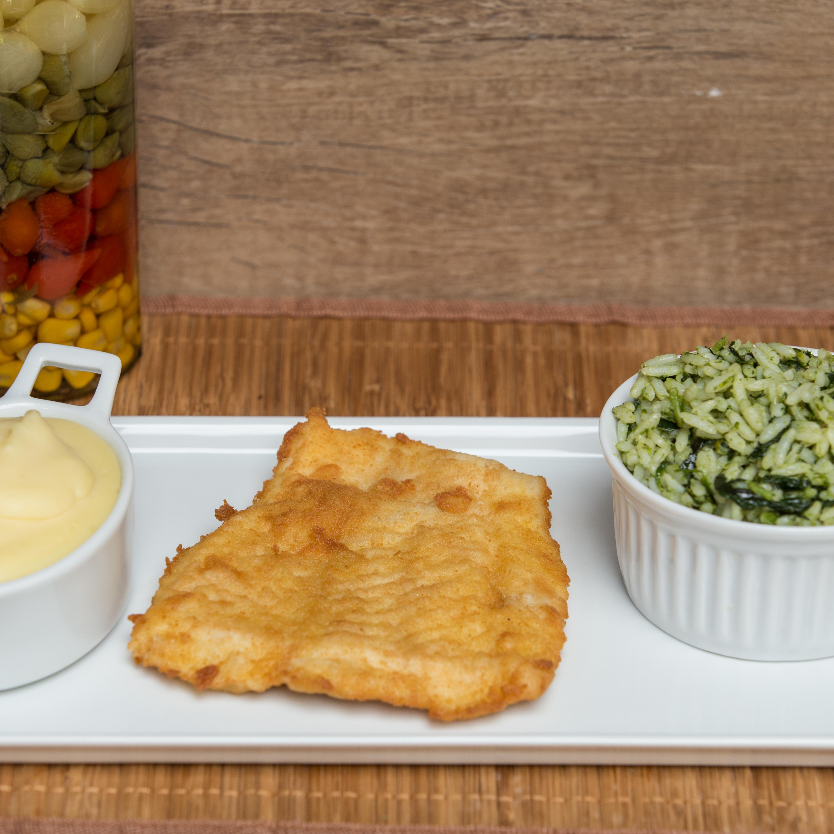 Filé de Peixe à Milanesa 