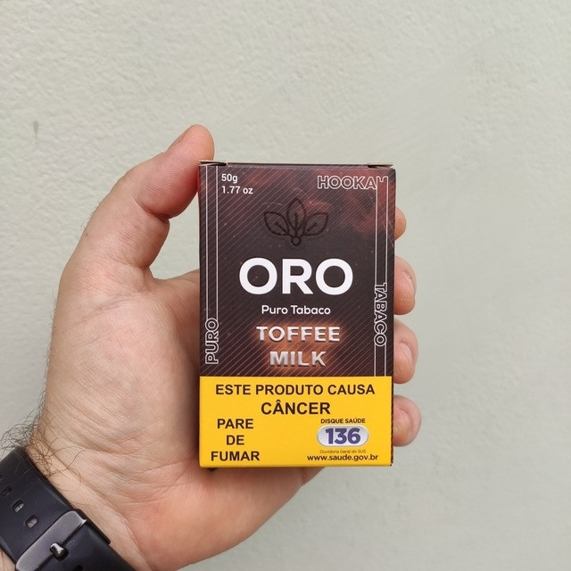 Essência Oro Puro Tobaco Toffe Milk