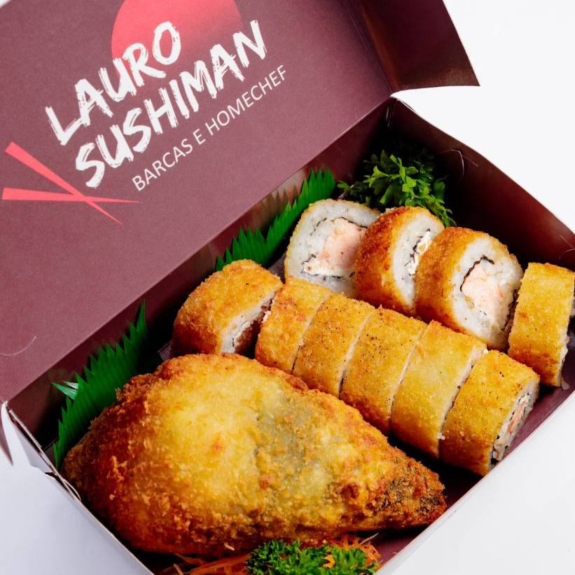 Combo Temaki e Hot (10 peças + 1 Temaki)