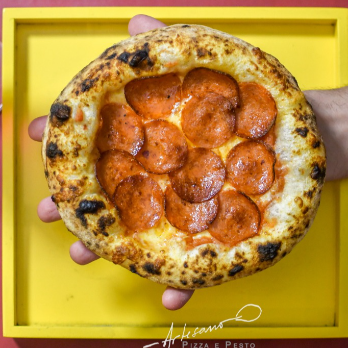 Mini Pepperoni mais Taça de Vinho