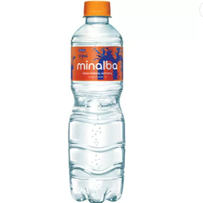 Água Minalba c/ gás 510ml