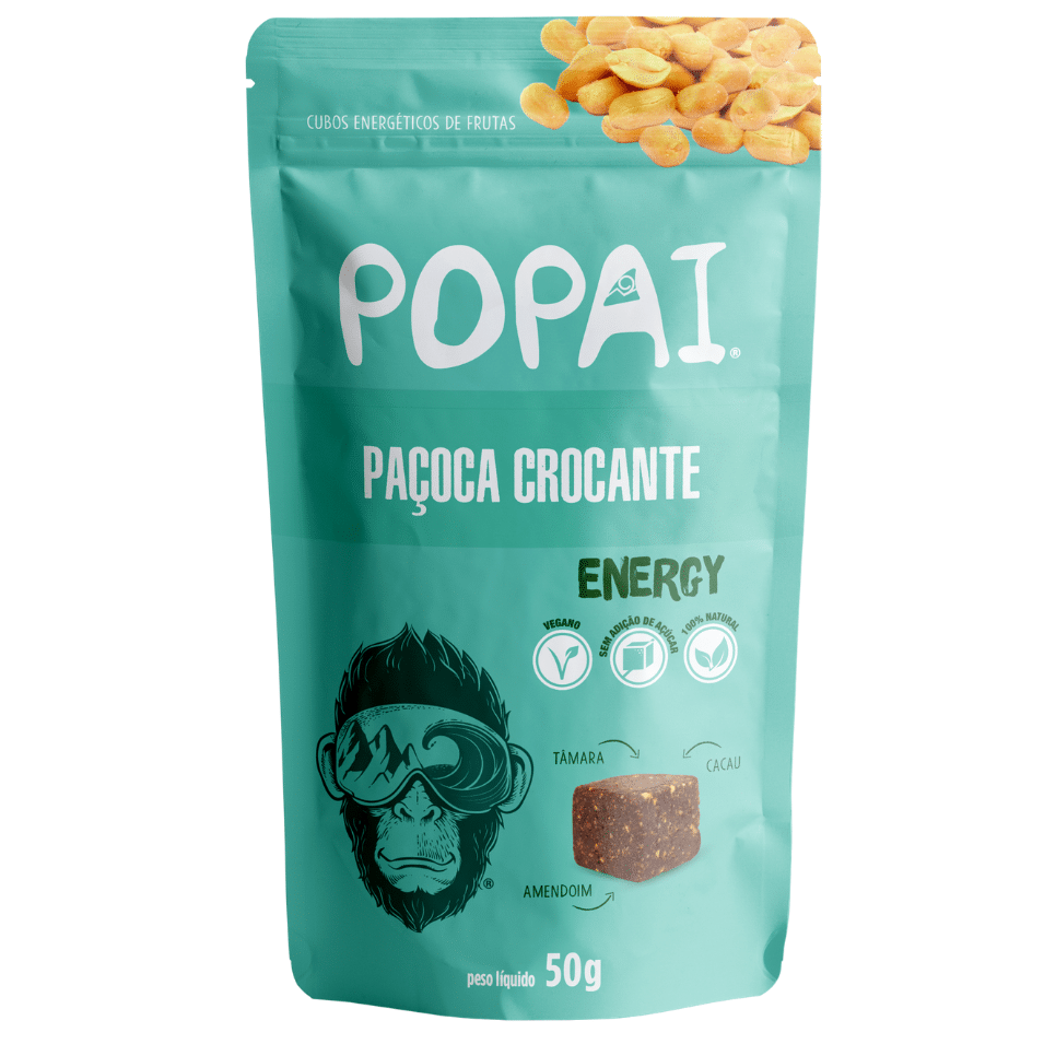 Popai Paçoca Crocante – Linha Energy