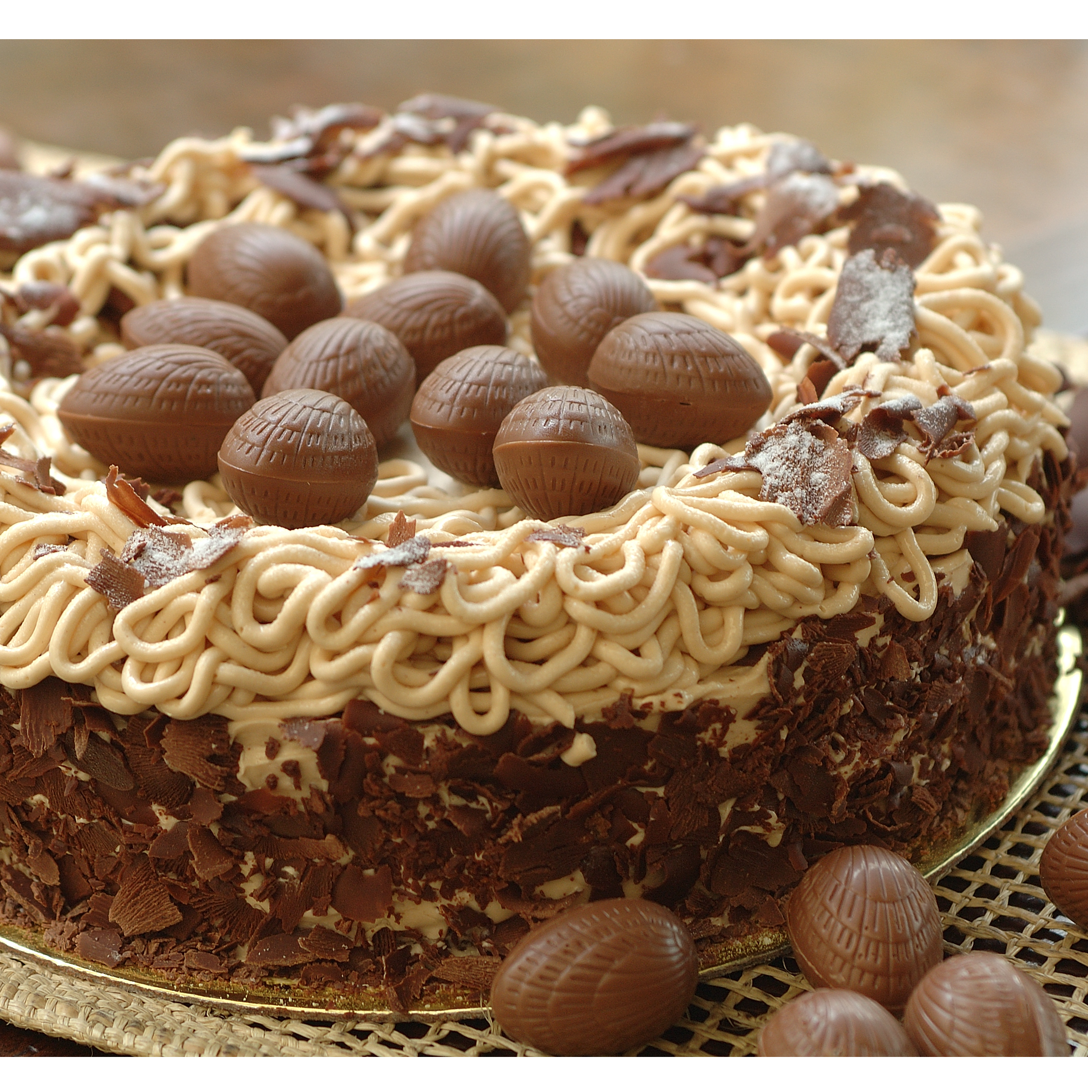 Bolo Ninho de Páscoa - 6 pessoas